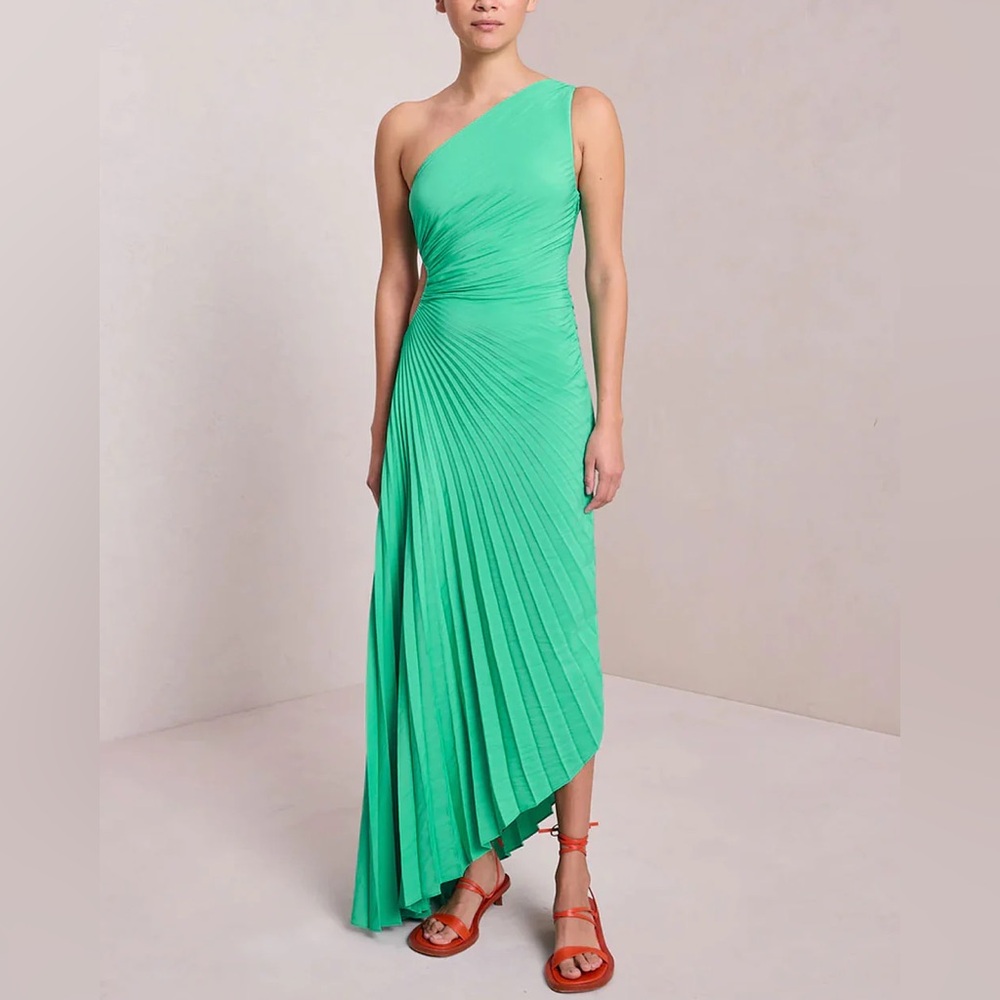 A.L.C Delfina Dress in Deep Mint size 6